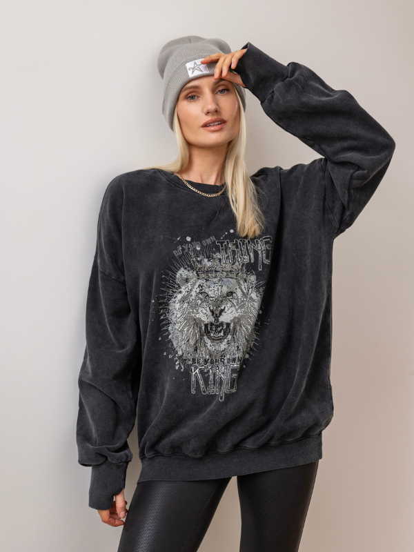 Sweatshirt lion sales