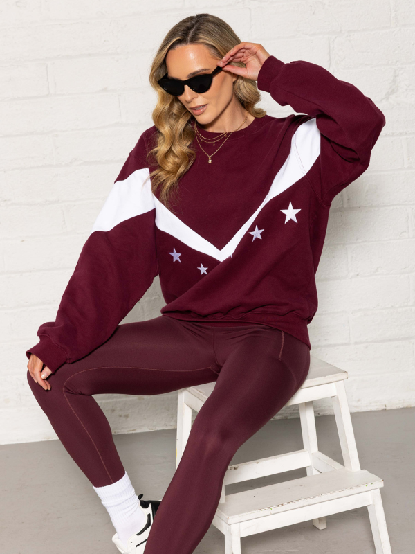 Star Cru Sweater - Wine