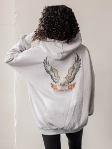 Wonder Hoodie - Grey Eagle