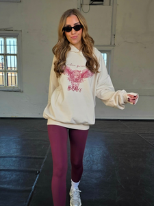 Cream Merlot Wonder Hoodie